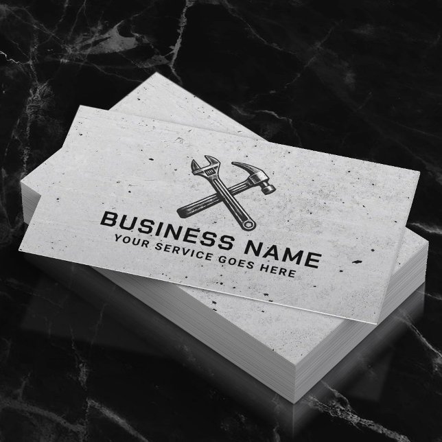 Handyman Repair Maintenance Service Professional Business Card (Creator Uploaded)