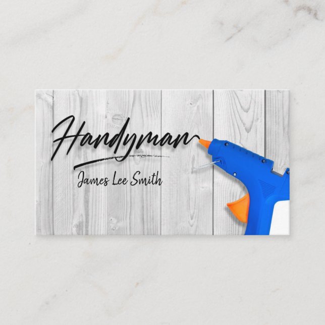 Handyman Services Business Card (Front)
