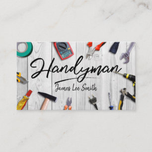 Handyman Services Business Card