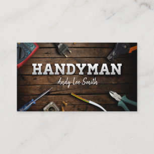 Handyman Services Business Card