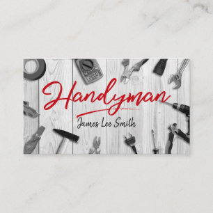 Handyman Services Business Card