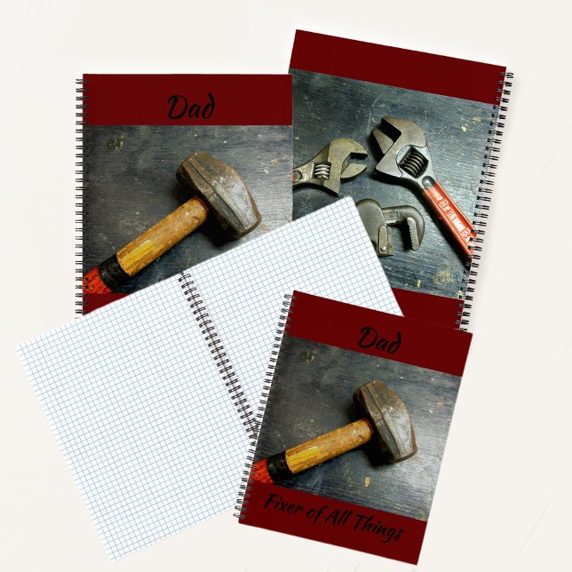 Handyman Sledgehammer Fixer of All Things Notebook (Creator Uploaded)