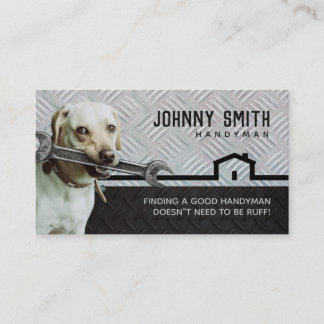 Handyman Slogans Business Cards