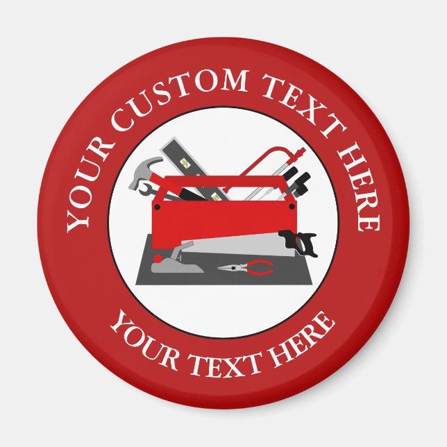 Handyman Tool Box Magnet (Front)