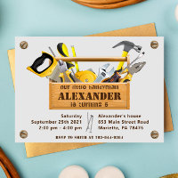 Handyman Tools and Gadgets Birthday Party