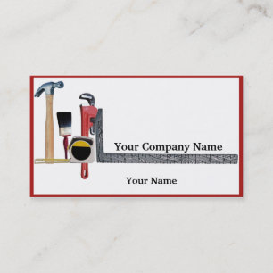 Handyman Tools Business Card