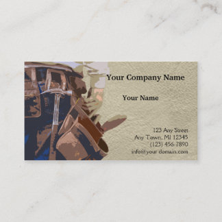 Handyman Tools Watercolor Business Card