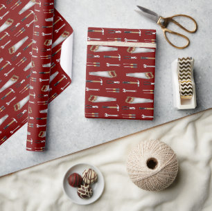 Handyman Tools Wrapping Paper