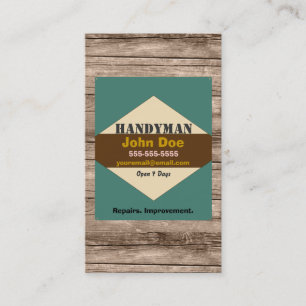 Handyman Vintage Business Card
