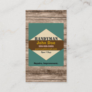 Handyman Vintage Business Card