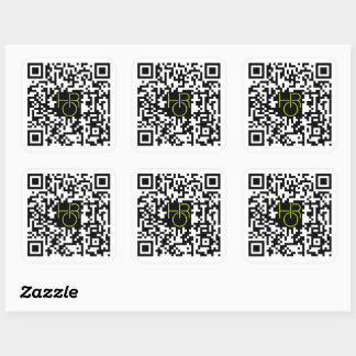 Handz On Radio QR Code Sticker avec logo