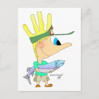 HANDzYMANS Postcard