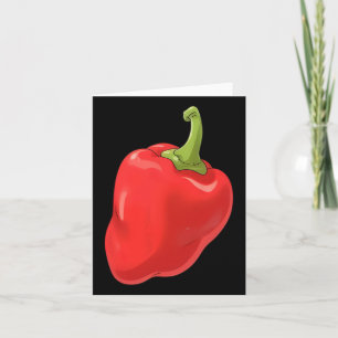 Hanero Chili Pepper Matching Halloween Costume Bir Card
