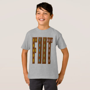 Hanes Steel Design FOOT CHOCOLAT T T-shirt BONBONS