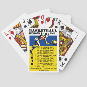 HANFORD, CALIFORNIA PLAYING CARDS. CARDS