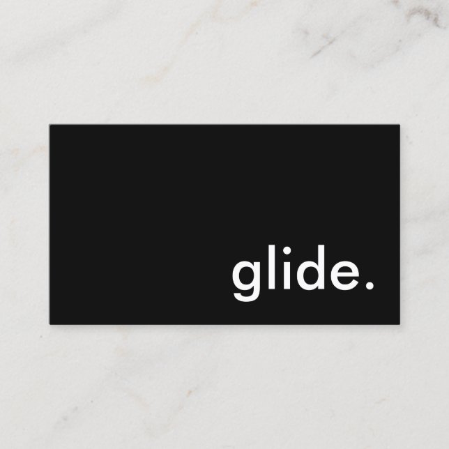 hang glide. business card (Front)