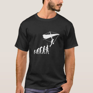 Hang Glider Pilot Sky Gliding Airsport Soaring Evo T-Shirt