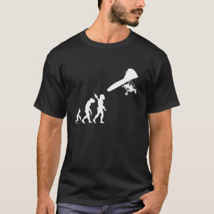 Hang Glider Pilot Sky Gliding Airsport Soaring Evo T-Shirt