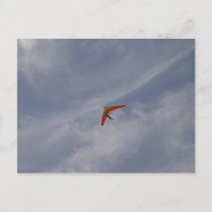 Hang glider postcard