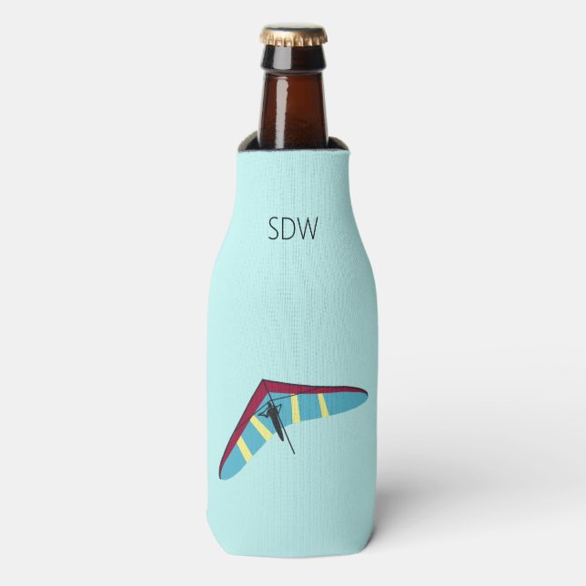 Hang Gliding Bottle Cooler (Bottle Front)
