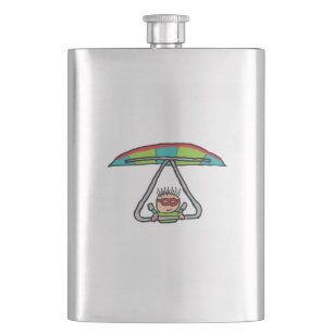 Hang Gliding Hip Flask