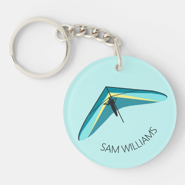 Hang Gliding Keychain (Front)