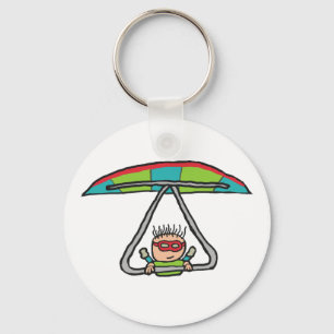 Hang Gliding Keychain