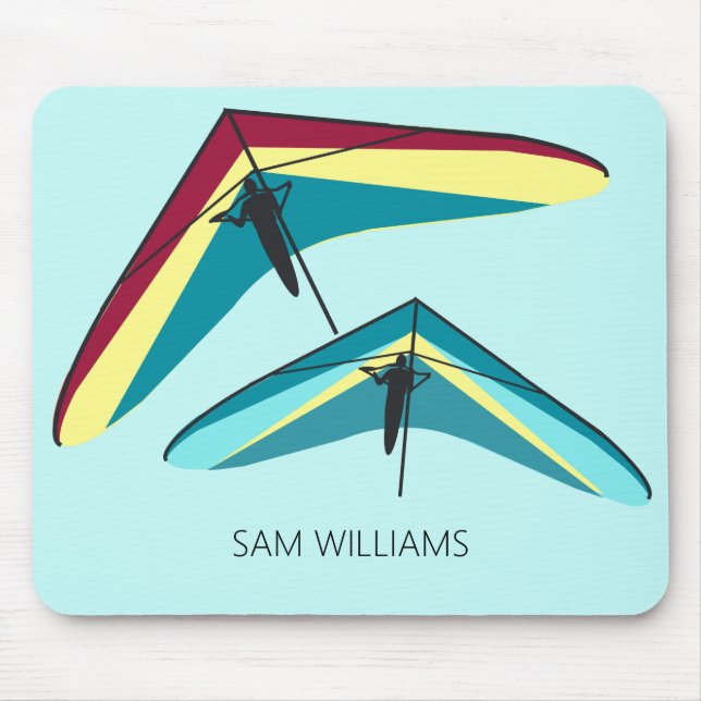 Hang Gliding Mouse Pad (Front)