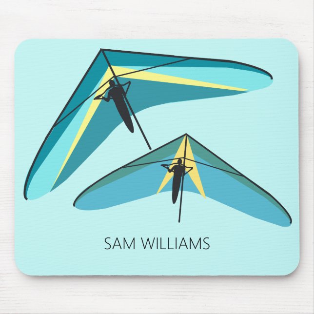 Hang Gliding Mouse Pad (Front)
