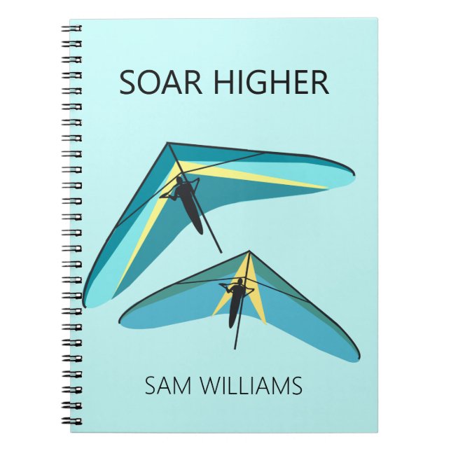 Hang Gliding Notebook (Front)
