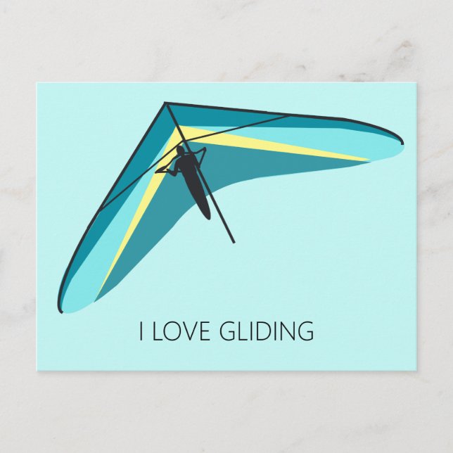 Hang Gliding Postcard (Front)