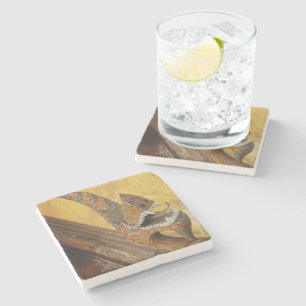 Hang Hod ... Naga in Vientiane, Laos Stone Coaster