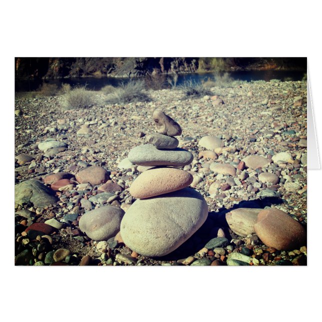 Hang in There Balanced Serenity Stones Inspiration (Front Horizontal)