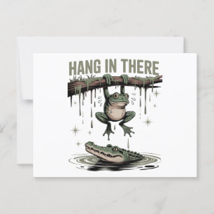 Hang In There Postcard