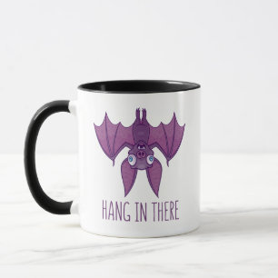 Hang In There Wacky Vampire Bat Mug