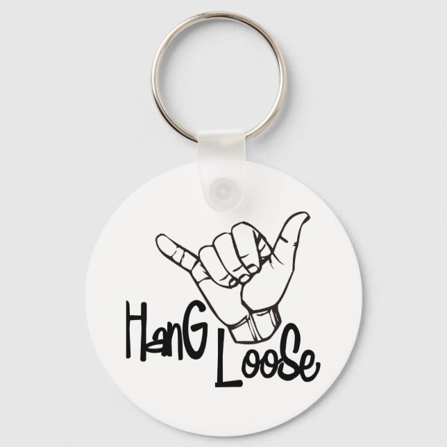 Hang Loose Keychain (Front)