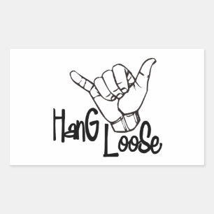 Hang Loose Sticker