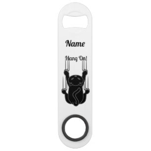 Hang On Black Cat Thunder_Cove  Bar Key