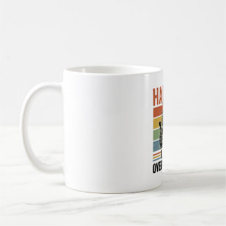 Hang On Let Me Overthink This Funny Retro Coffee Mug