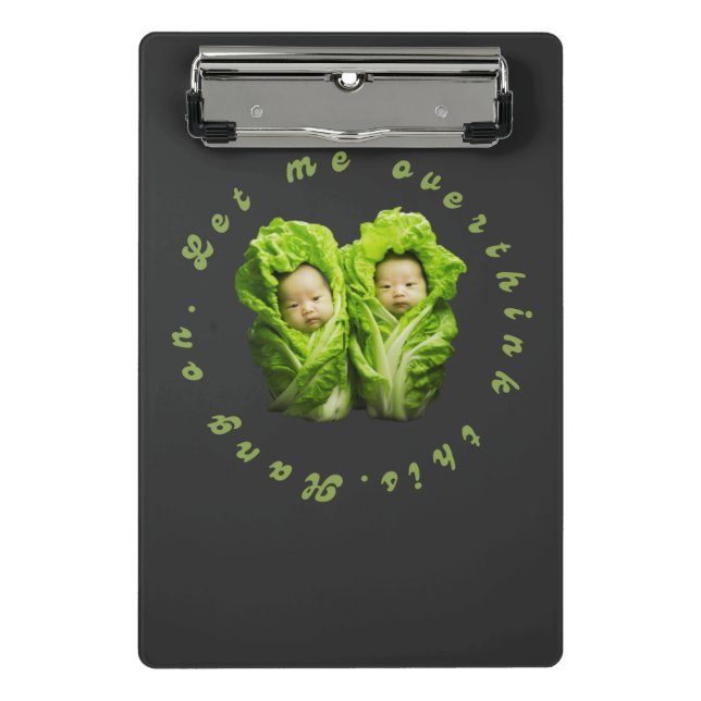 Hang on. Let me overthink this. Mini Clipboard (Front)