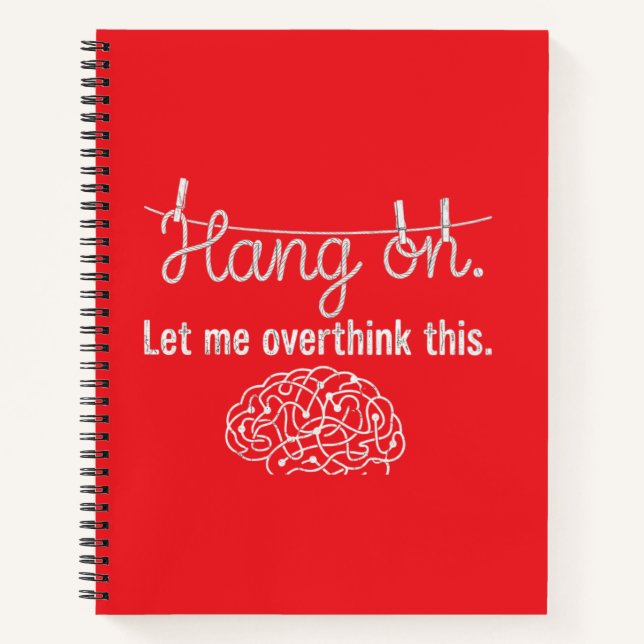 Hang on. Let me overthink this.  Notebook (Front)
