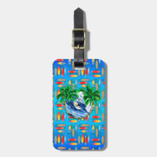 Hang Ten Luggage Tag