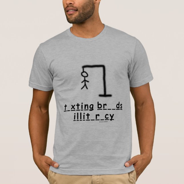 "Hang Texting" T-Shirt (Front)