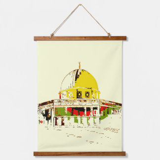 Hang the Glory: Dome of the Rock Hanging Tapestry