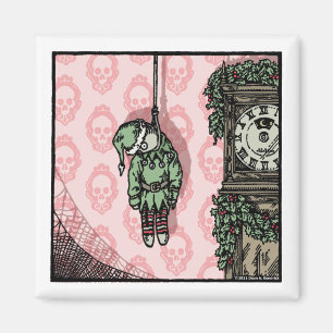 Hanged Elf Doll - Magnet Pop Goth Holiday