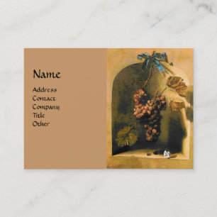 HANGED GRAPES RUSTIC VINEYARD,WINERY,VITICULTURE BUSINESS CARD