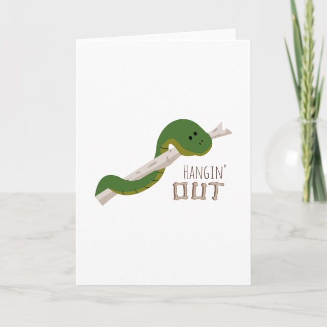 Hangin Out Card (Front)