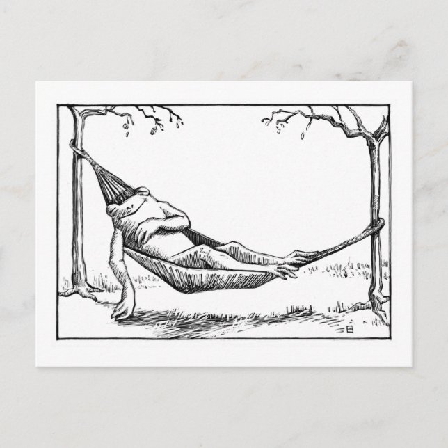 Hangin' Out Postcard (Front)