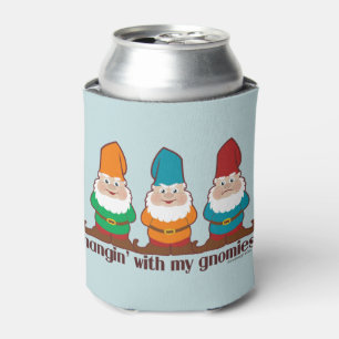 Hangin' With My Gnomies Cute Can Cooler