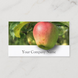 Hanging Apple Orchard Photograph - Business Card